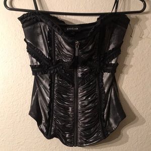 Bebe Zip-Up Corset (Medium)